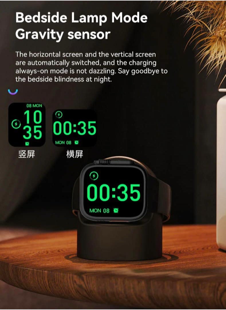 Generic - New S8 Ultra Smartwatch Series 8 S8 Smart Watch Ultra AI Voice Smart Watch 2.0inch Bluetooth Call Wriless Charging Watch 8 Ultra - Image 1