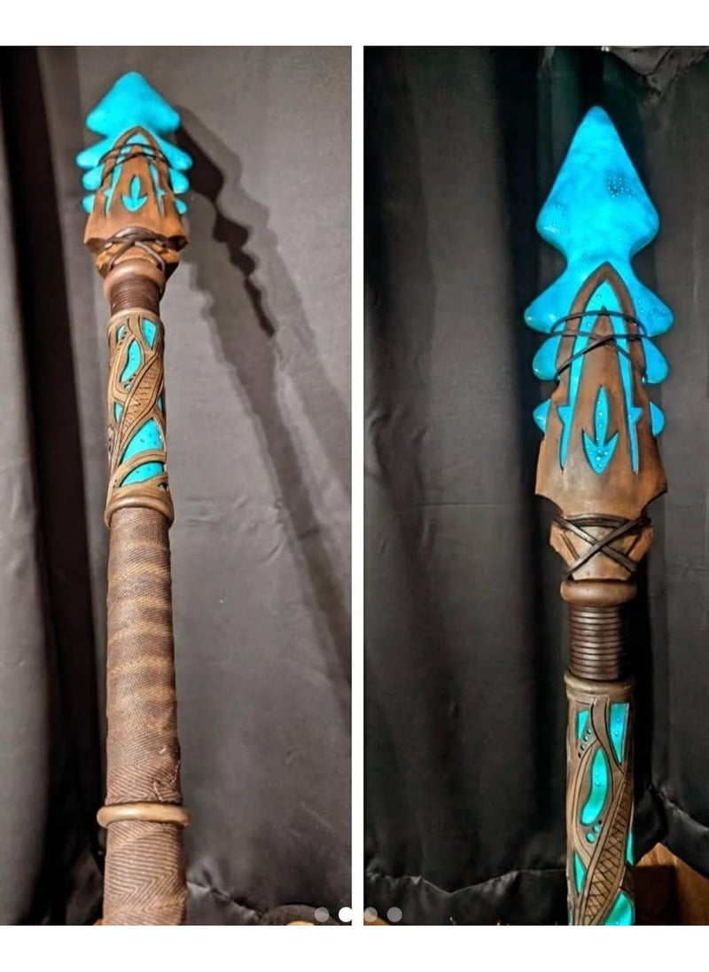 Generic - INVENTTRADERS (FZC) Spear Toy - Avatar - Na'vi Light-Up - Avatar: The Way of Water Light-Up Na'vi Spear Toy – Double-Ended Glow Adventure - Image 1