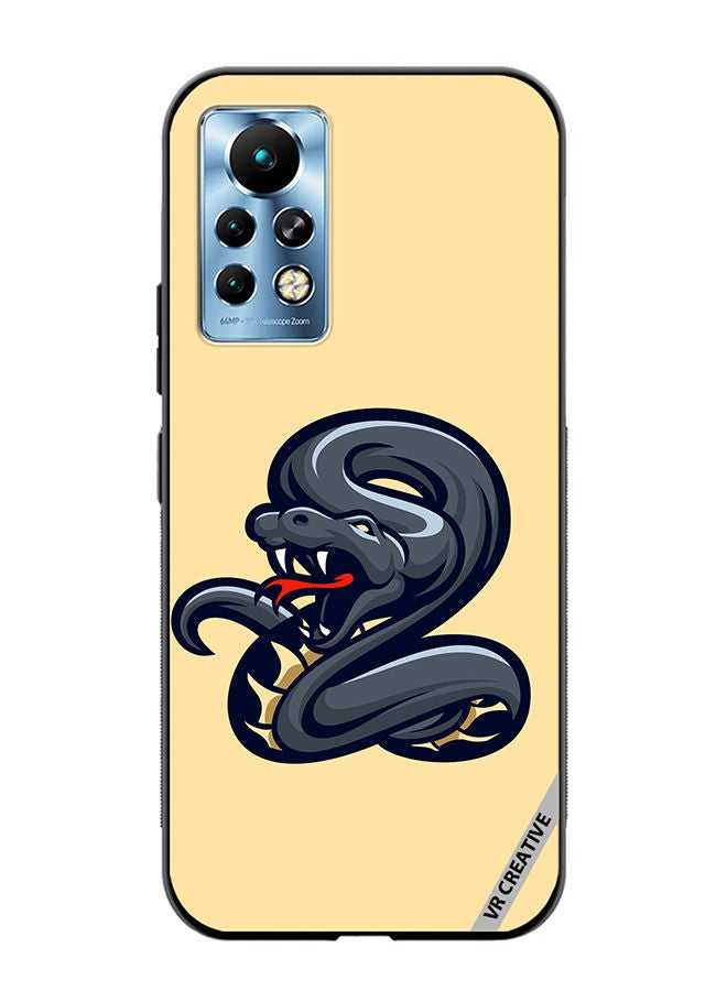 VR CREATIVE Protective Case Cover For Infinix Note 11 Pro Snake Design Multicolour - Image 1