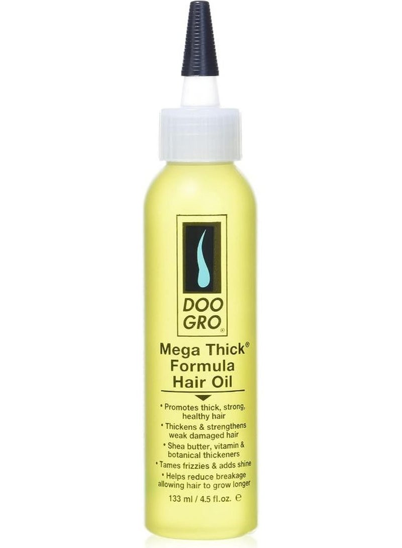 Doo Gro Mega Thick Growth Oil Tames Frizzies 133 ml - Image 1