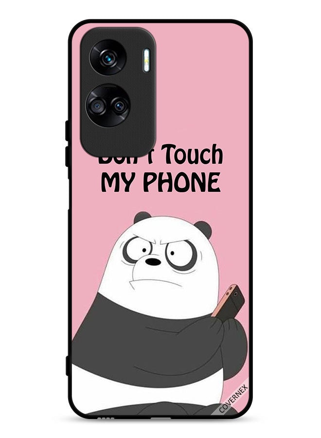 Covernex Honor 90 Lite 5G Protective Case Cover Don't Touch My Phone Panda - Image 1