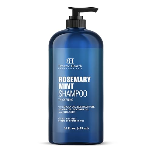 Botanic Hearth Rosemary Mint Shampoo and Conditioner Set, Thickening Formula, Promotes Hair Growth and Scalp Health Sulfate Free & Paraben Free, for Men & Women | 16 fl oz - Image 1