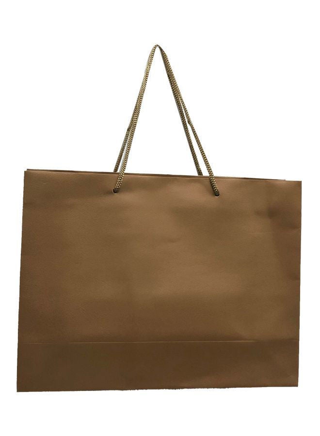 NIBEMINENT 12-Piece Paper Bag Set Brown 