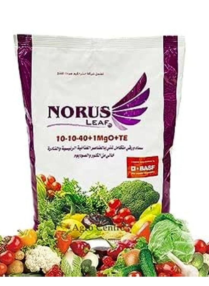 Generic Norus Leaf NPK 10-10-40+1MgO+TE Foliar Fertilizer Chelated Trace Elements 2 KG 