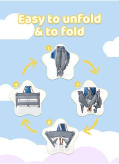 Occuwzz Foldable And Multifunctional Double Layer Crib Playpen For Babies And Toddlers  - Image 4