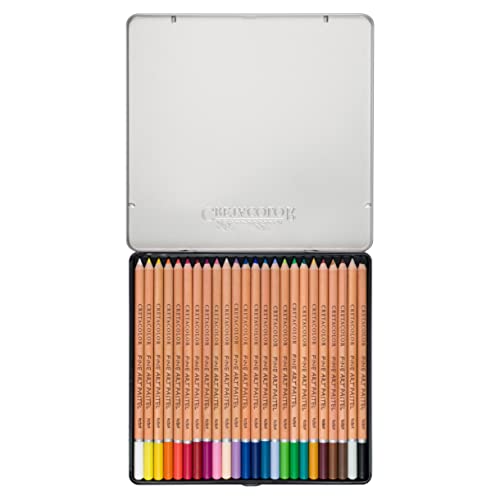 CRETACOLOR Fine Art Pastel Pencil - Set of 24| Blue Shade | Ideal for Drawing, Sketching, Mandala, Shading, Portrait, Pencils for Artists, Fine Art Students. - Image 3