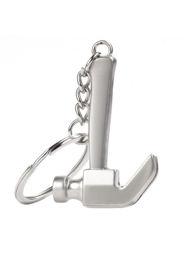 GOOTRADES - gootrades Men's Ornament Claw Hammer Car Keyring Creative Metal Keychain Pendant - Image 1