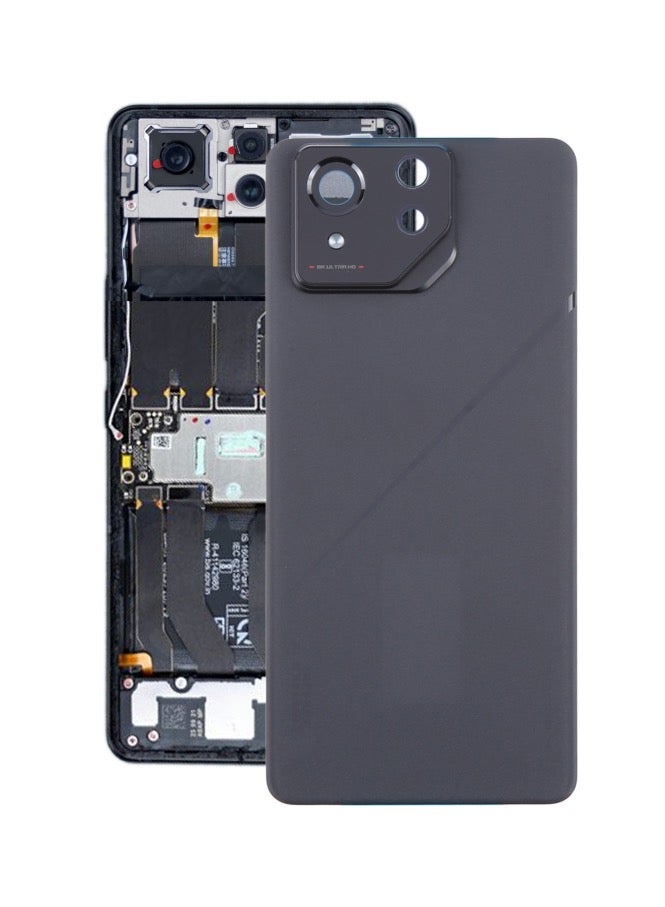For Asus ROG Phone 8 Pro AI2401 Original Glass Battery Back Cover with Camera Lens Cover - Image 1