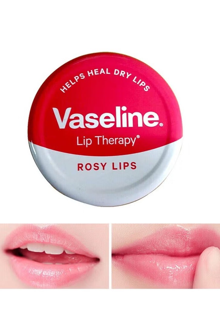 Vaseline Lip Therapy - Rosy Lips with Rose & Almond Oil 20g - Image 1