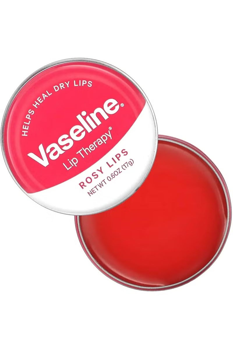 Vaseline Lip Therapy - Rosy Lips with Rose & Almond Oil 20g - Image 2