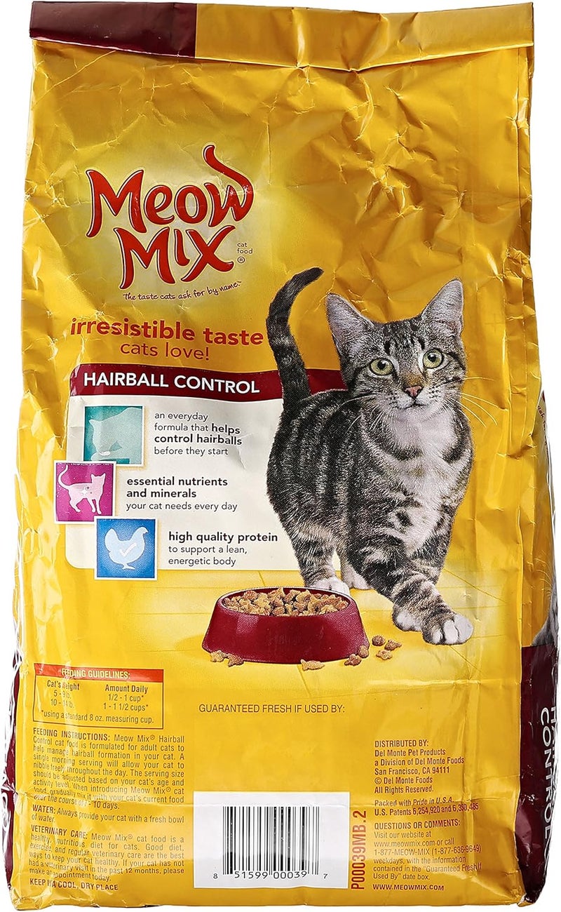 Meow Mix Hairball Control Cat Food - 1.43 kg - Image 3