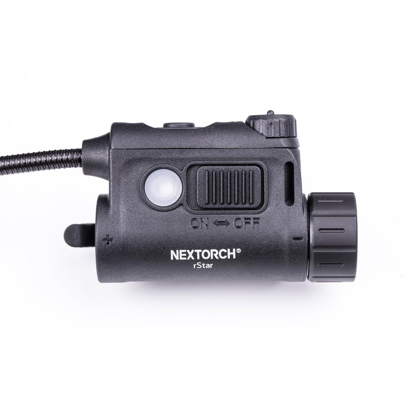 NEXTORCH Rstar Tactical Helmet Light Military with IR Survival Signal Light Helmet Accessories Mount ARC Guide Rails Webbing Clips Magic Stickers Lightweight Helmet Light - Image 3