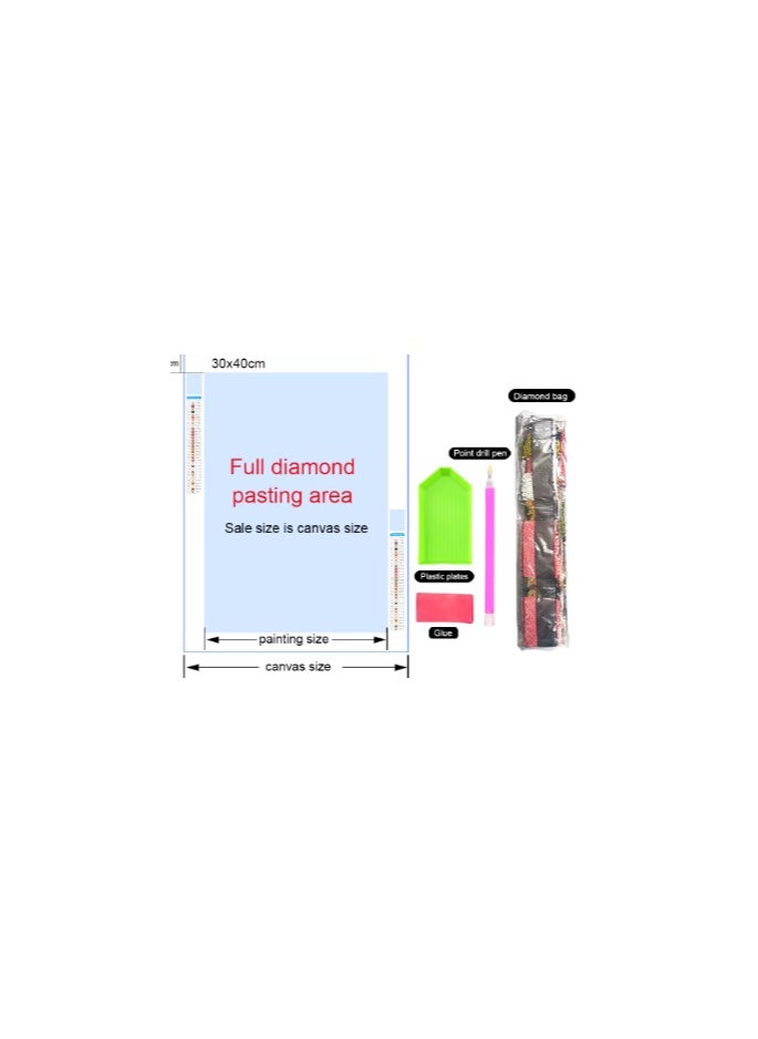 null - Transform your moments into a magical artistic experience with diamond painting – a hobby that combines fun and focus, and gives you a sense of accomplishment with every piece you place. - Image 1