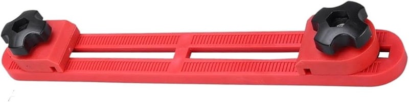 Red Circular Saw Guide Precision Cutting Base Guide Milling Positioning Clamp Attachment - Image 2