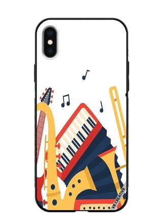 Protective Case Cover For Apple iPhone XS Max Music Instruments Design Multicolour - pzsku/Z384156625595BD54B027Z/45/_/1687439459/d9d74b1a-55bf-418e-804b-e9918292a363