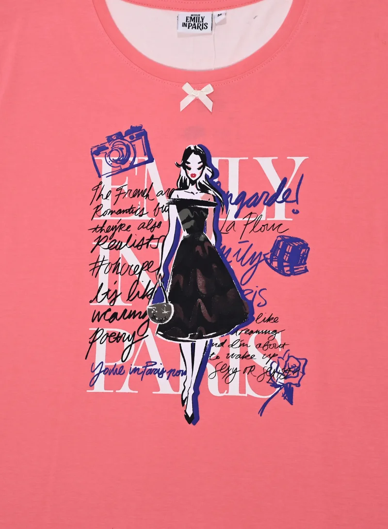 Netflix  Emily In Paris - Womens Pyjama Set  | Best Price UAE