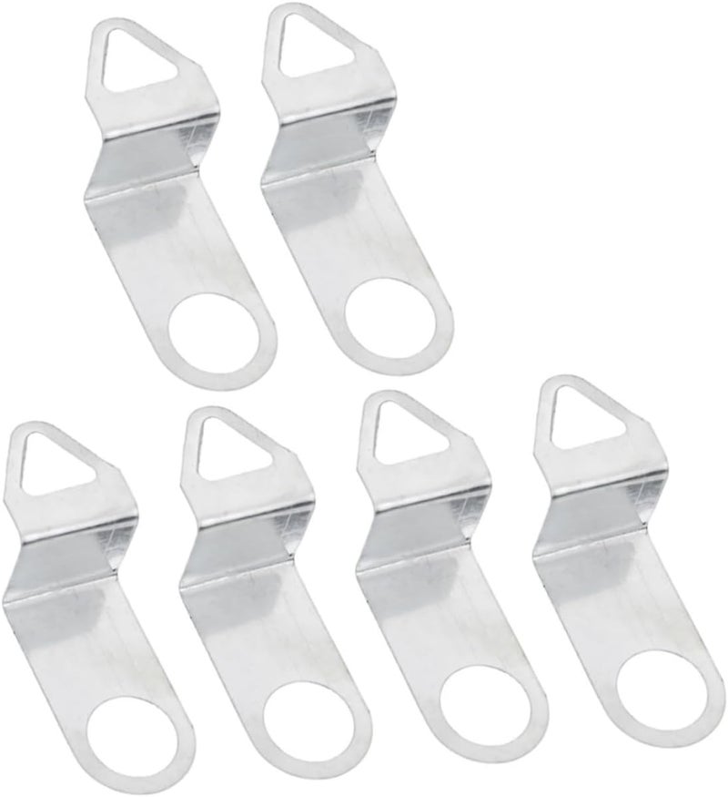 POPETPOP 6pcs Wall Clock Movement Hooks Hangers for Clock Projects Wall Decoration and Pendulum Mechanisms Sleek Finish for Decor - Image 1