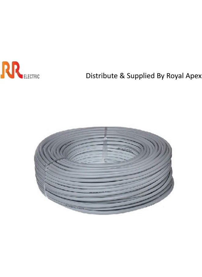 RR Multi Strand Pure Copper Single Core Flexible Cables | Trirated Electrolytic Conductor Up To 105C Fire Resist Electric Panel Wire | Bs6231 Iso9001 Ce Compliant 100Y(90M) Roll (2.5Mm, Grey)  - Image 2