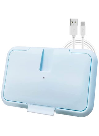 USB Mini Portable Baby Wipe Warmer for Travel, 10 Mins Quickly Top Heater, Reusable 4.7'' Mini Babies Wet Wipe Dispenser, Compatible Power Bank, 5V - pzsku/Z3841A254E9151F018B00Z/45/_/1723020565/f5f11466-b4cd-4b47-8d1a-798dfbdd7138