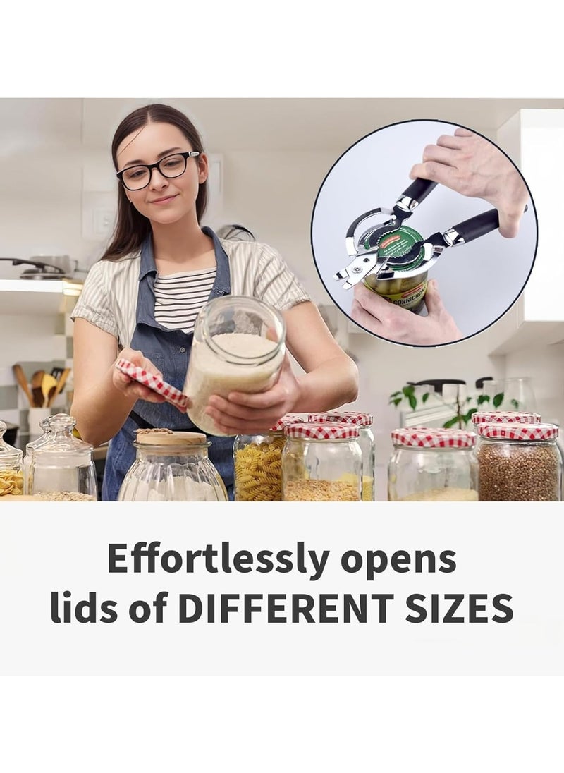 CMGTYYD - Jar and Bottle Opener - Multi Function Opener  Tighten Bottle Jar Can Opener for Small Hands  Stainless Steel Jar Lid Opener Cracking Tool  Multifunctional Nut Cracker,Beer Bottle Opener - Image 1