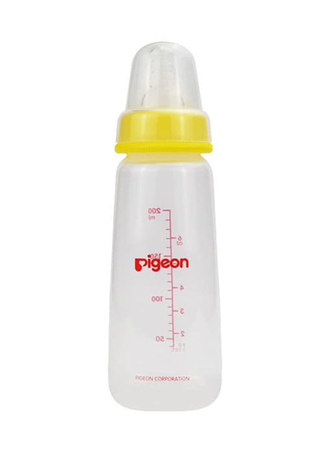 pigeon - Slim Neck Plastic Bottle Clear 200ML - Assorted - Image 1