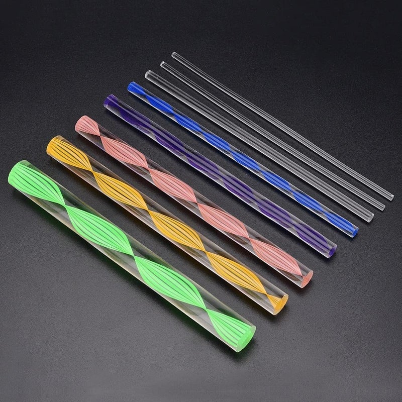 DEZIINE�8pcs Dotting Tools for Rocks Different Size Painting Tools with Mandala Stencils and Paint Pallet Mandala Art One Size Multicolor - Image 2