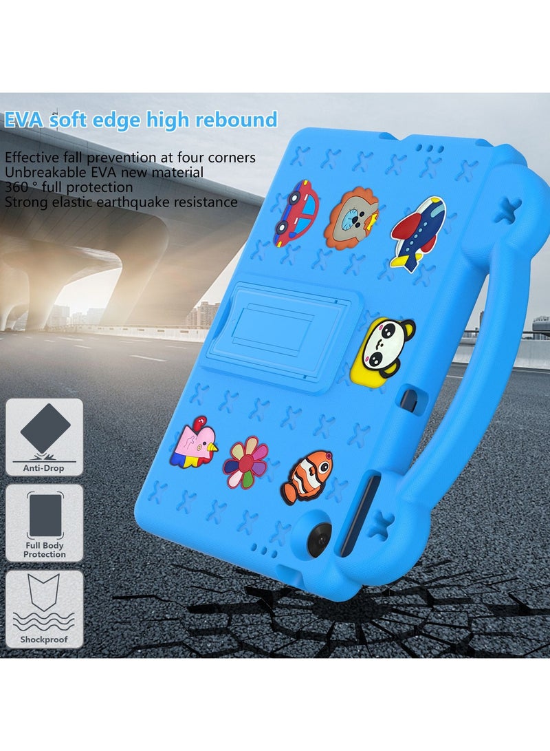 عام غطاء أطفال للينوفو تاب  K11  2024- غطاء إيفا فوم متين مقاوم للصدمات مع حامل، مناسب للأطفال - Image 5