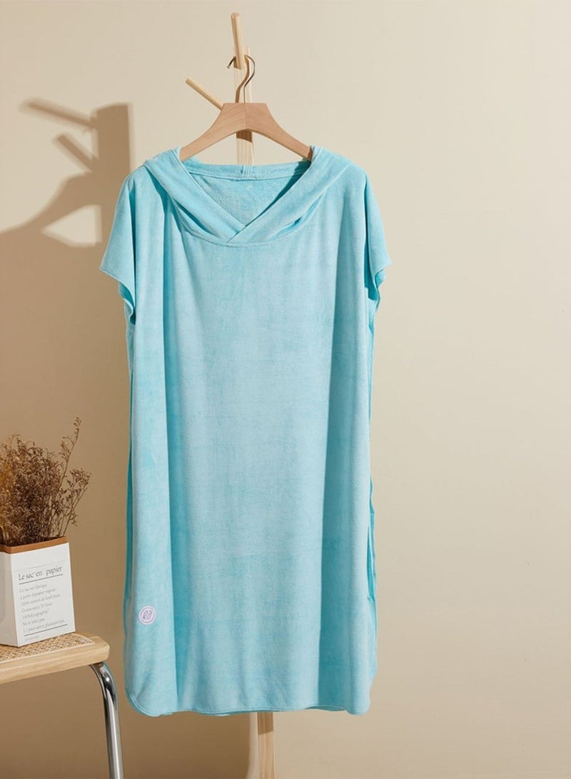 آر جيه روب استحمام أطفال سماوي من RJ خامة ويفت ناعمة و غطاء رأس عالي الامتصاص وسريع الجفاف - Image 3