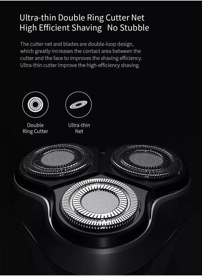 Generic - Rechargeable Waterproof Shaver Electric Shaving Machine For Men Facial Clean - Image 1