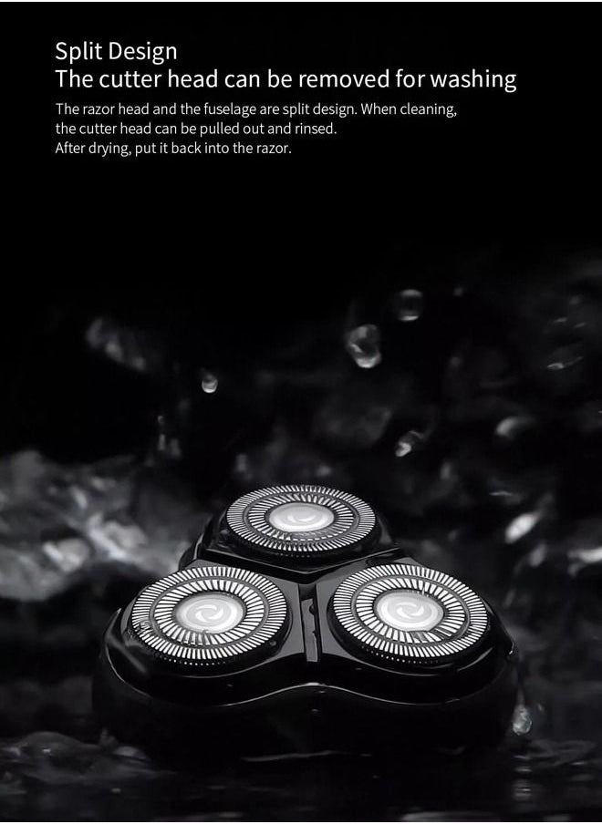 Generic - Rechargeable Waterproof Shaver Electric Shaving Machine For Men Facial Clean - Image 1