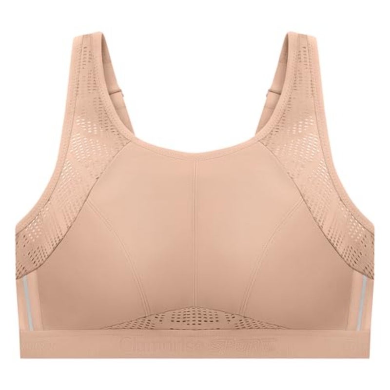 Glamorise womens No-sweat Mesh Sports Bra Wirefree 1068 Sports Bra pack of 1 - Image 4