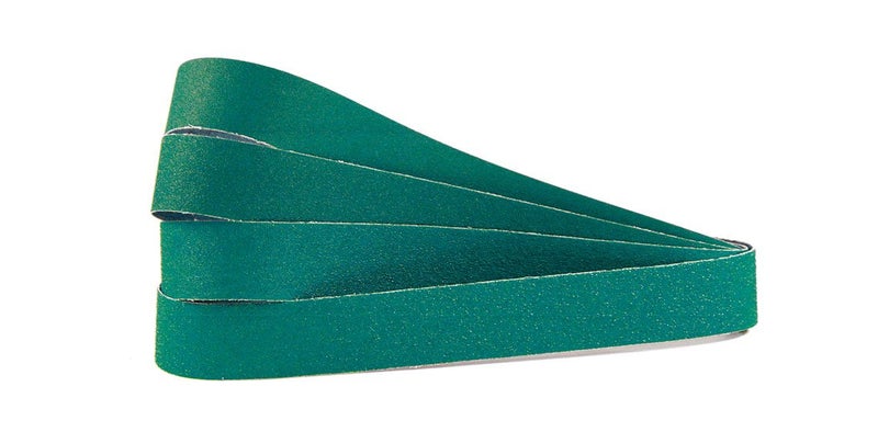 38525 Pipe-MAX Zirconium 50 Grit Abrasive Grinding Belts for Steel and Stainless Steel Pipe, Curved Surfaces and Handrails (Pack of 10)