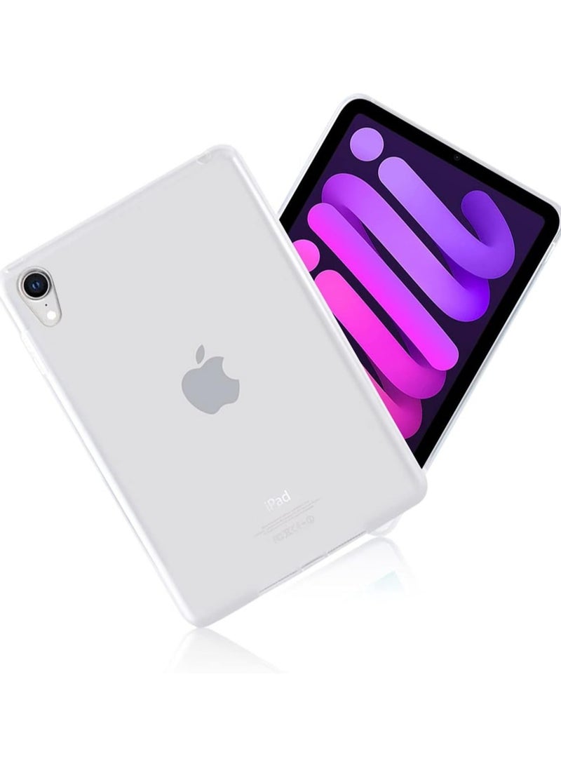 ELTRAZONE Case, Ultra-Thin Transparent Soft TPU Back Cover Flexible Protective Skin Case for 8.3" iPad Mini 2021 6th Generation (Clear) - Image 1