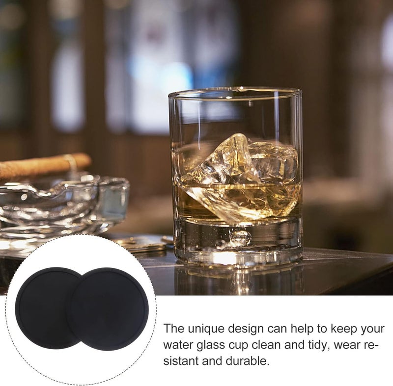 klarako 4pcs Silicone Coaster Nativity Decor Tea Cup Round Coasters Farmhouse Coasters Silicone placemat Silicone Cup Pads Desktop Decor Silicone Cup Mats Household Silica Gel Tea Coaster - Image 5