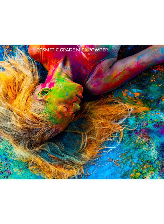 Cosmetic Grade Natural Mica Powder [Bright Yellow] 3oz (85g) | Pearlescent Pigment | Dye | Non-Toxic | Vegan | Cruelty-Free | Eyeshadow, Nail Polish, Bath Bomb | Soap, Slime, Candle, Resin  - Image 3