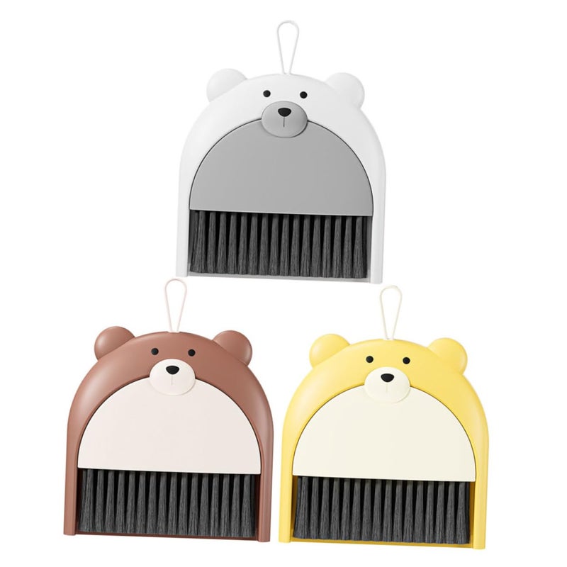 Kids Broom and Dustpan Set Toddler Cleaning Toys Blue - Image 2