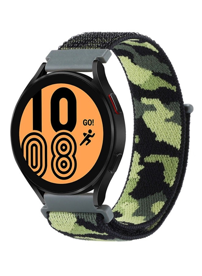 Samsung Galaxy Watch 6 44mm/40mm Galaxy Watch 6 Classic 43mm/47mm Galaxy Watch 5 40mm/ 44mm Galaxy Watch 5 Pro 45mm Adjustable Woven Strap Compatible With Galaxy Watch 4/5/6 - Image 1