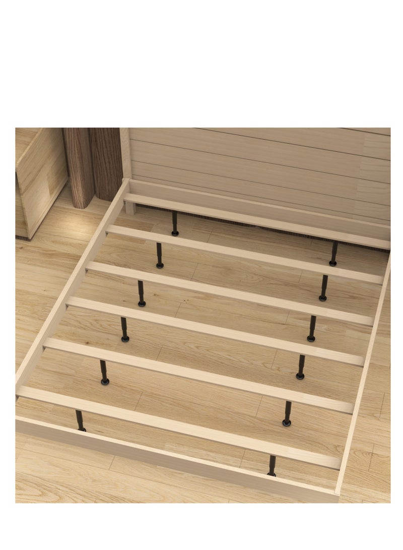 Adjustable Height Bed Support Legs, Sofa Legs Adjustable Height Replacement Support Leg, Metal Adjustable Furniture Legs, 7.08-12.2 inch for Bed/Sofa/Cabinet/Couch/Dresser/Table (4 Pcs) - Image 5