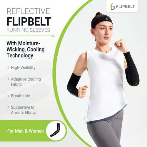 FlipBelt Arm Sleeves for Women and Men USA Company | UV Protection Elbow Brace for Women and Men | Cooling Arm Sleeves - Image 2
