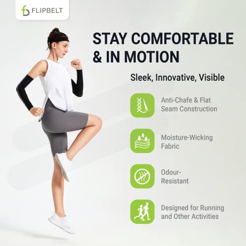 FlipBelt Arm Sleeves for Women and Men USA Company | UV Protection Elbow Brace for Women and Men | Cooling Arm Sleeves - Image 5