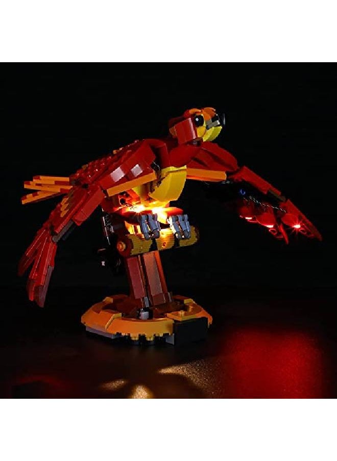 BRIKSMAX - Led Lighting Kit For Harry Potter Fawkes Dumbledore?S Phoenixcompatible With Lego76394 Building Blocks Model Not Include The Lego Set - Image 1