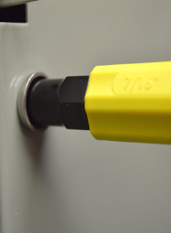 جيمسون مفتاح ربط علب جيمسون 32-216C 2 في 1، بمقبس سداسي معزول 3/8 بوصة و7/16 بوصة، ومقبض عالي الوضوح للمساحات الضيقة - Image 4