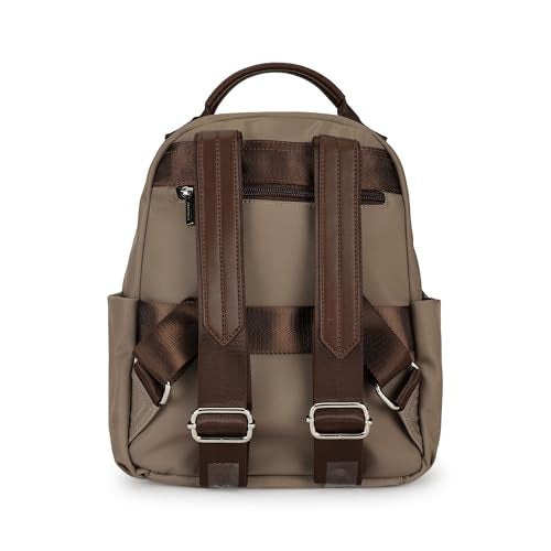fastrack Lightweight Nylon Backpack for Men & Women | Everyday Bag with Spacious Main Compartment, Zippered Pockets & Utility Organisers | Durable Commuter Backpack for College, Work & Travel - Image 5
