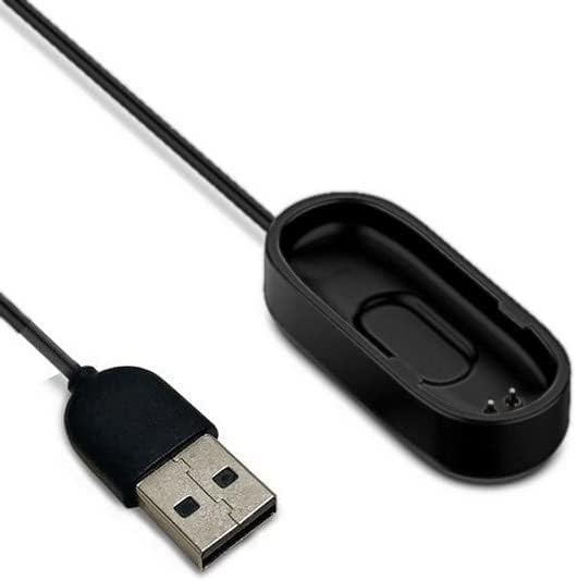 FANTIA USB Charging Cable Charger Fitness Sport Tracker for Xiaomi Mi Band 4 Black - Image 5