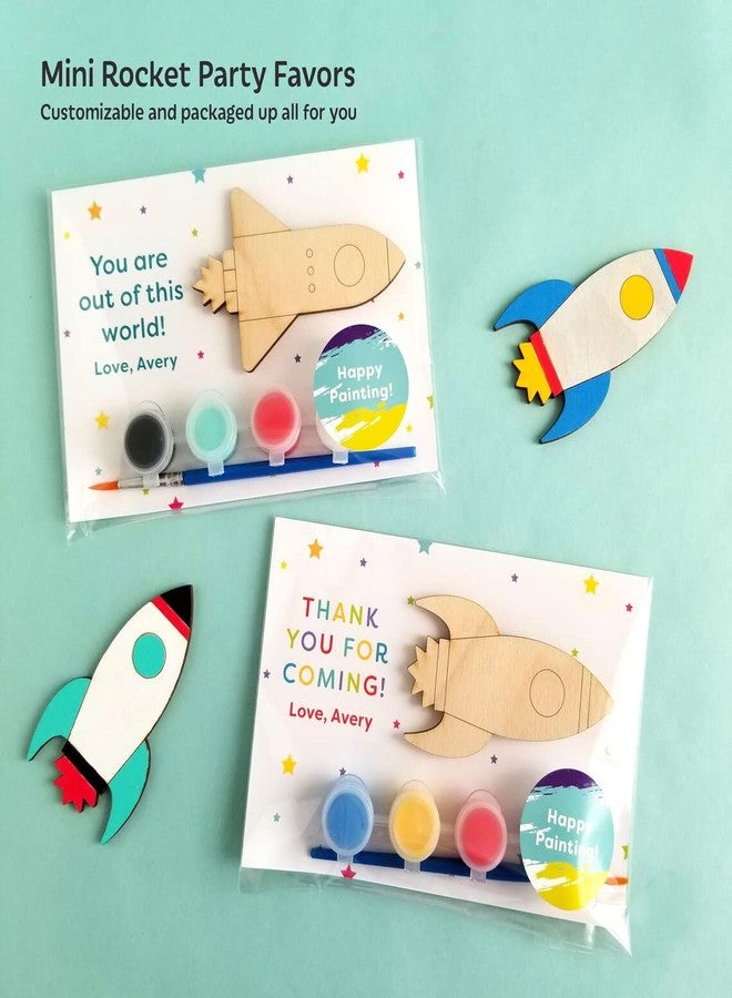 Haoser Craft Items for Kids, Kids Drawing Art Kit, Rocketship Paint kit, Out of This World Favor, Custom Kid Birthday Gift, Baby's Birthday Return Gifts Pack 5 - Image 2