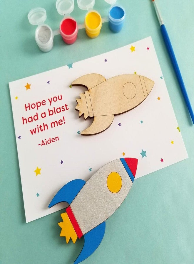 Haoser Craft Items for Kids, Kids Drawing Art Kit, Rocketship Paint kit, Out of This World Favor, Custom Kid Birthday Gift, Baby's Birthday Return Gifts Pack 5 - Image 4