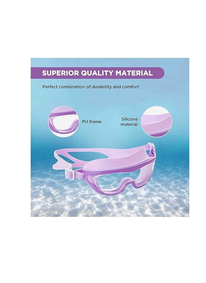 ENDLESS  EL1010 Premium Swimming Goggle with Anti-Fog and UV Protection | Material : Silicon, PU | Stylish 180 Degree Wide View Glasses | Soft Silicone Gasket for Leak Proof | With Hard Case  - Image 4