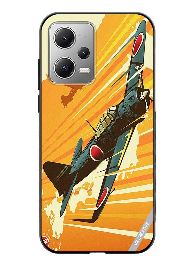 VR CREATIVE Protective Case Cover For Xiaomi Redmi Note 12 Helicopter Design Multicolour - Image 1