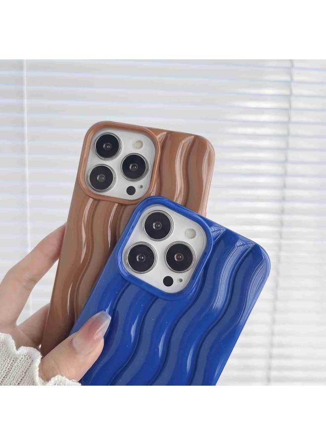 Zaboon Case For iPhone 13 Pro Max Varnishing 3D Water Wave Texture Phone Case - Image 3