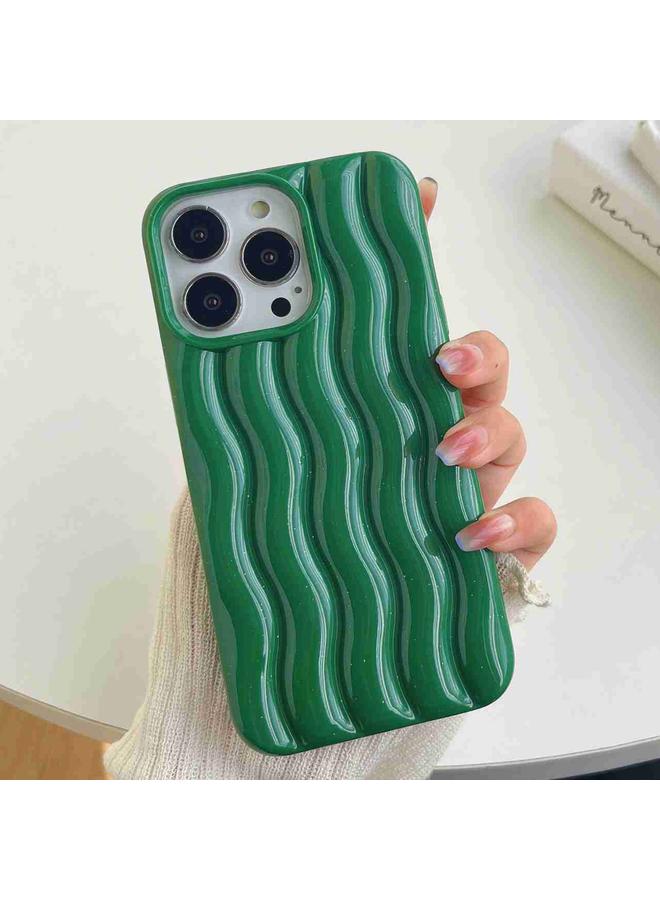 Zaboon Case For iPhone 13 Pro Max Varnishing 3D Water Wave Texture Phone Case - Image 1